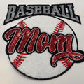 Sparkle Baseball Mom Statement Patch