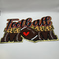 Football Mama & Chenille Patch