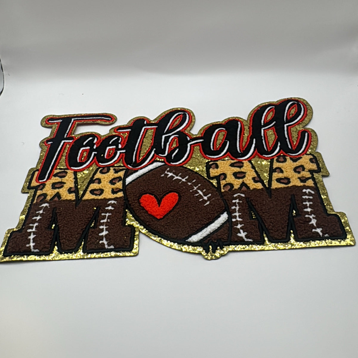 Football Mama & Chenille Patch