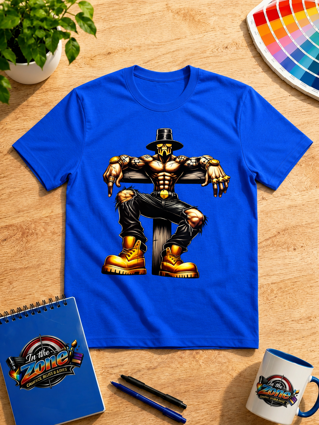 Built Different Urban Warrior Graphic T-Shirt