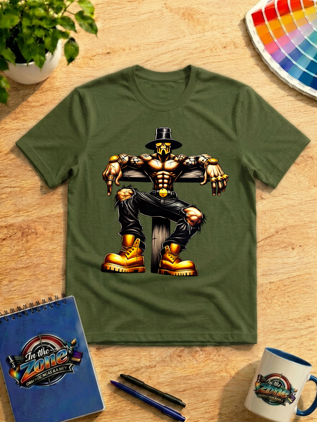 Built Different Urban Warrior Graphic T-Shirt