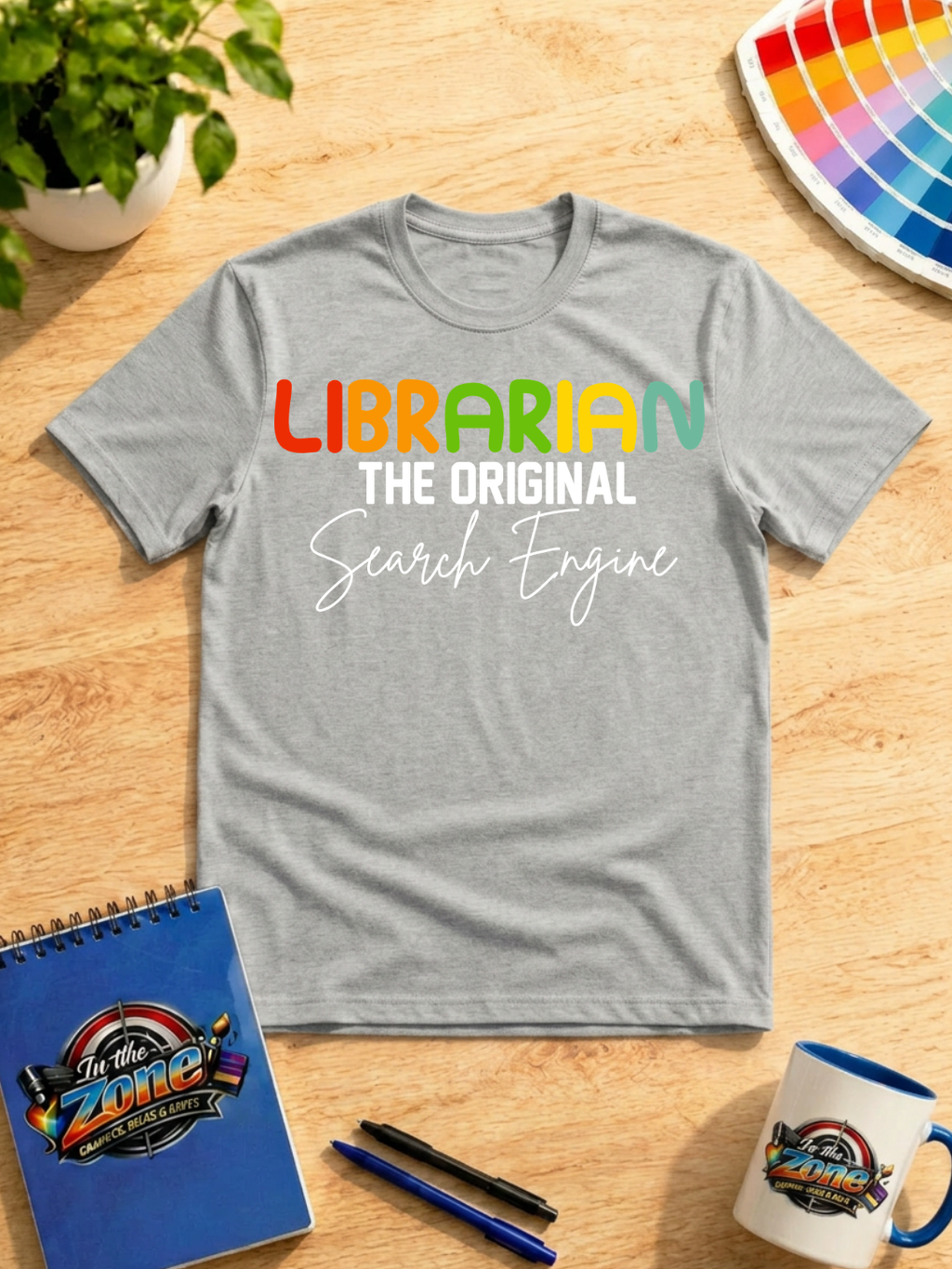 Librarian – The Original Search Engine Graphic Shirt | Library & Book Lover Tee