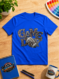 Game Day Bling Football Graphic T-Shirt