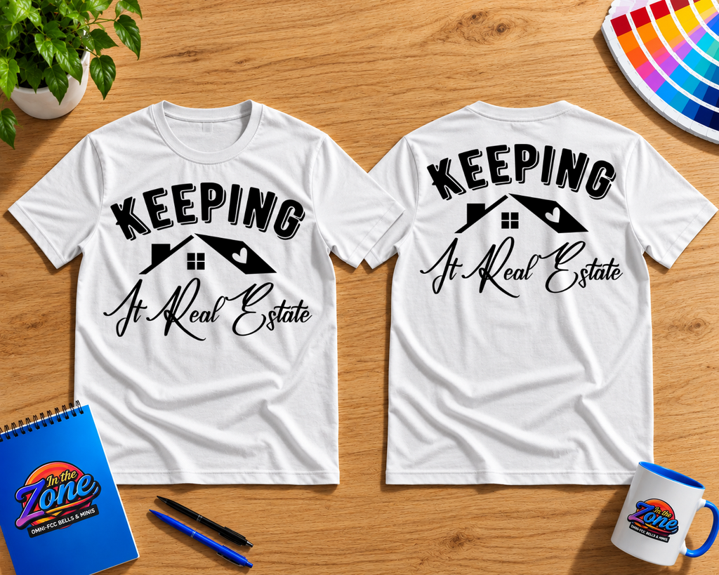 Keeping It Real Estate Realtor Shirt | Real Estate Agent Graphic Tee