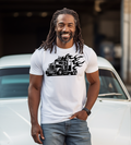 Flaming Semi Truck Graphic T-Shirt | Big Rig Trucker Shirt | Truck Driver Gift