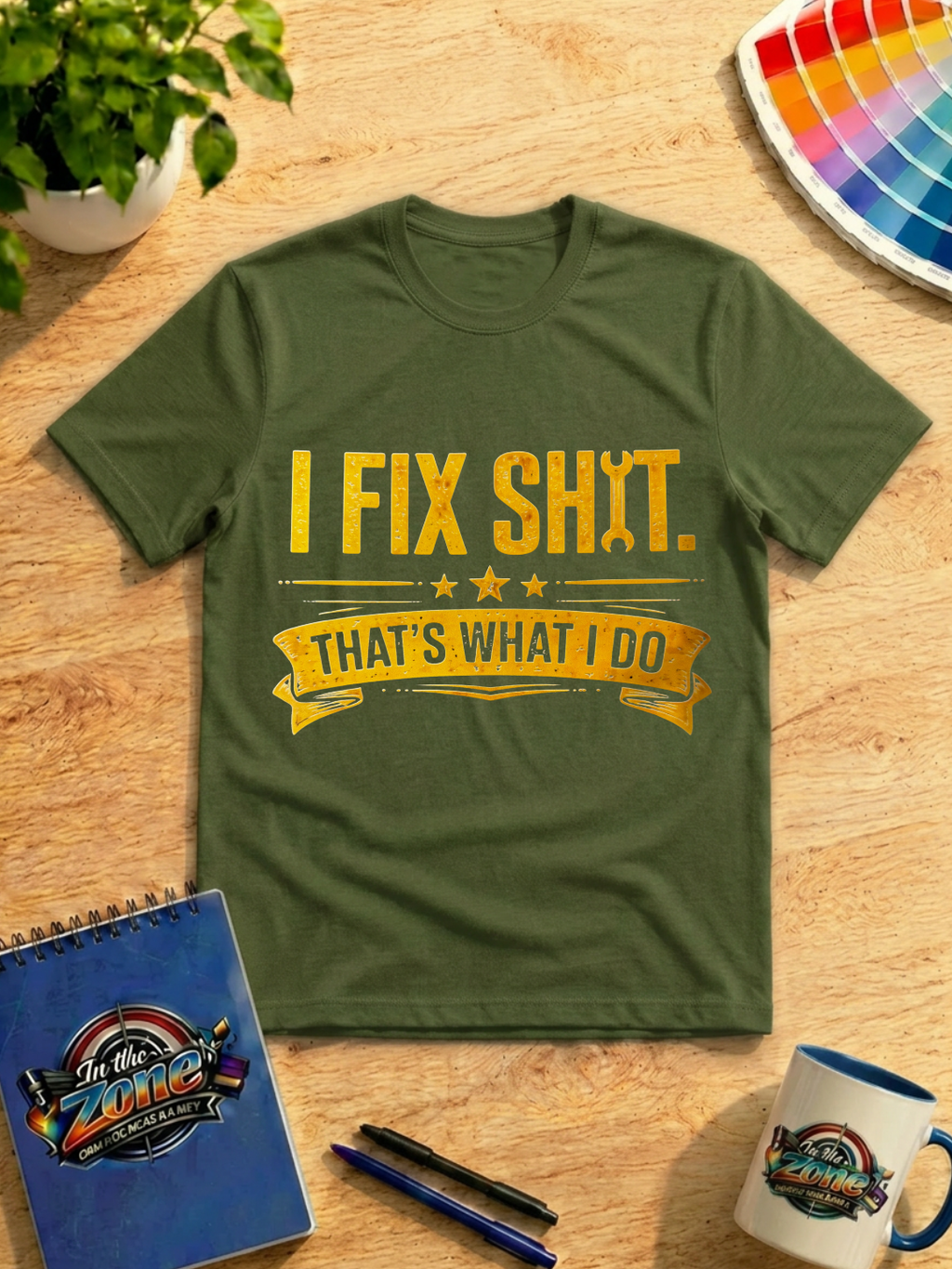 I Fix Sh*t – That’s What I Do | Funny Handyman & Mechanic Graphic Shirt