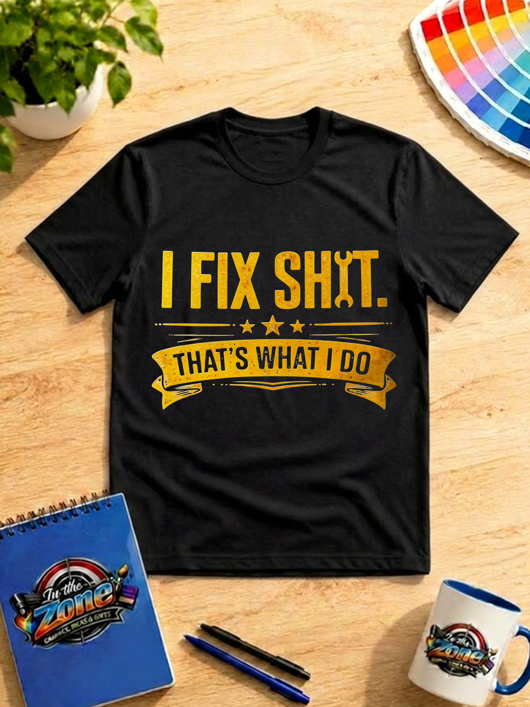 I Fix Sh*t – That’s What I Do | Funny Handyman & Mechanic Graphic Shirt