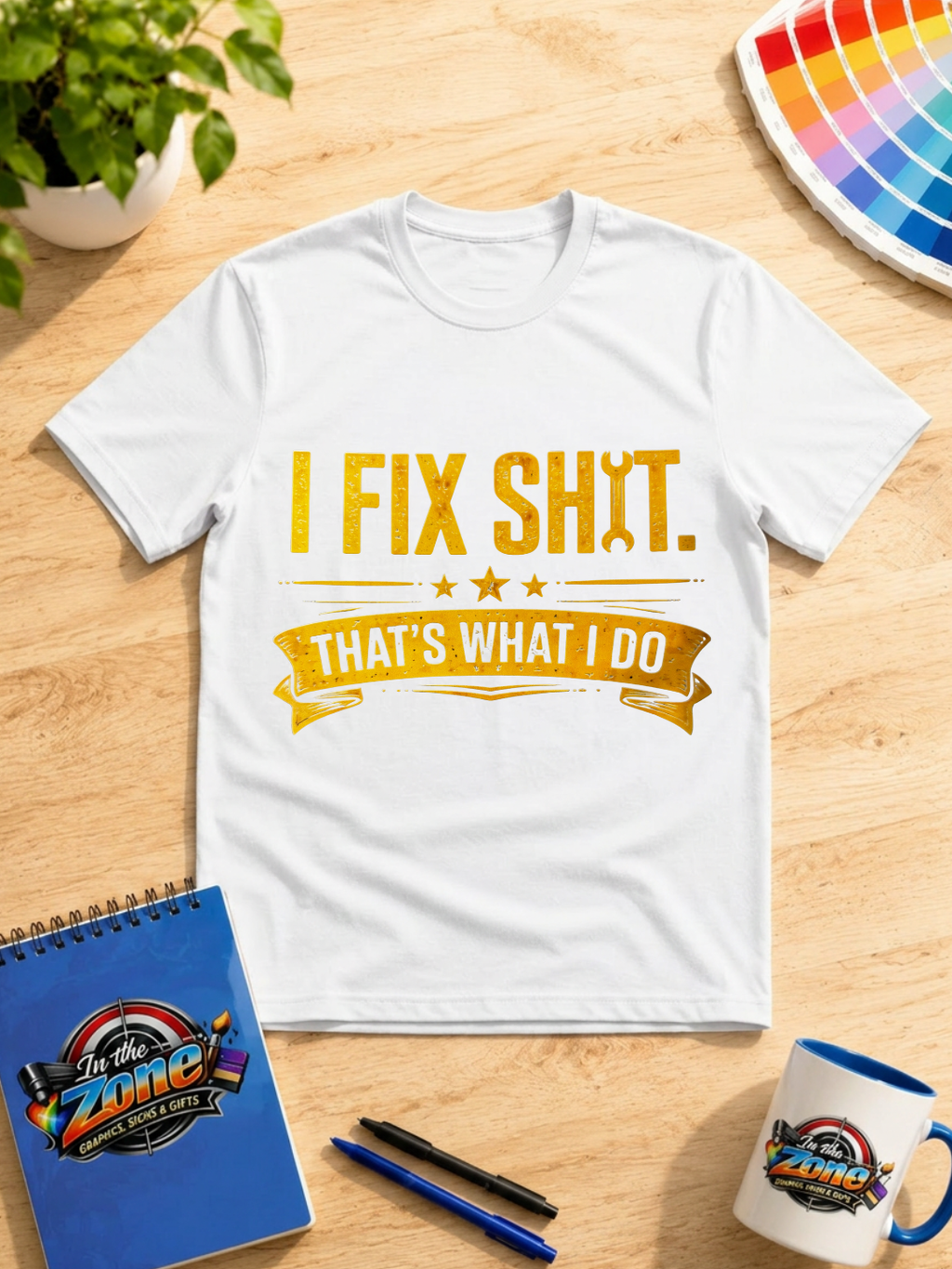 I Fix Sh*t – That’s What I Do | Funny Handyman & Mechanic Graphic Shirt