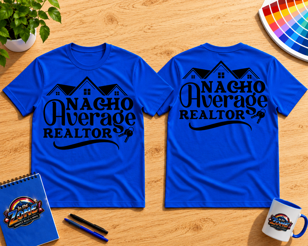 Nacho Average Realtor Shirt | Funny Real Estate Agent Graphic Tee