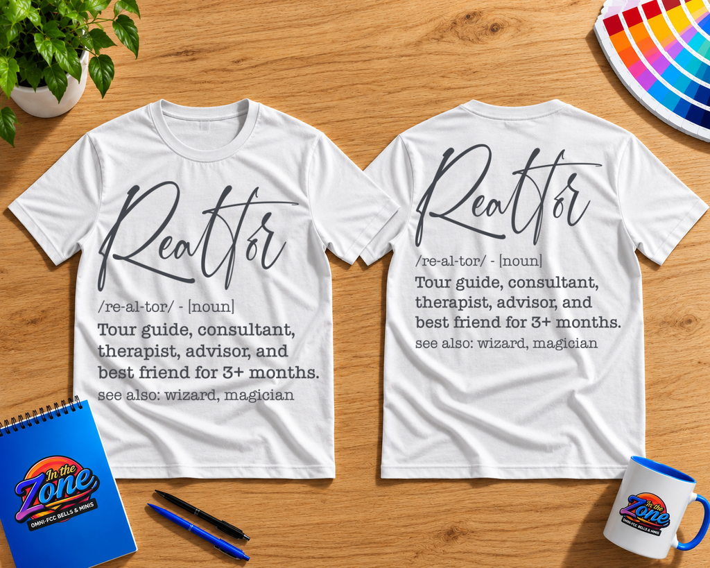 Realtor Definition T-Shirt | Real Estate Agent Gift Shirt | Realtor Life Graphic Tee