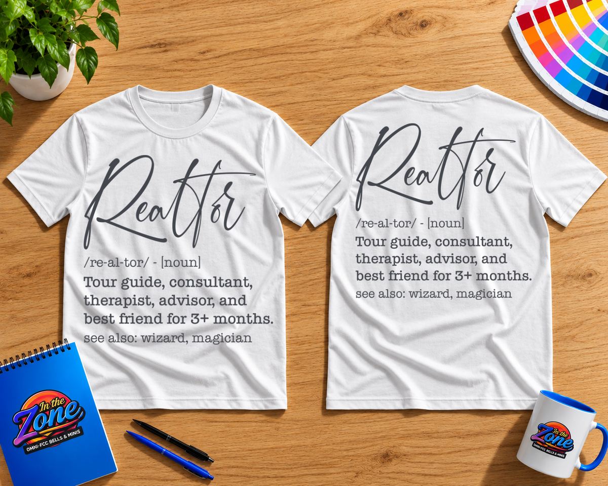 Realtor Definition T-Shirt | Real Estate Agent Gift Shirt | Realtor Life Graphic Tee