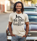 Real Estate Hustler T-Shirt | Realtor Life Graphic Tee | Real Estate Agent Gift Shirt
