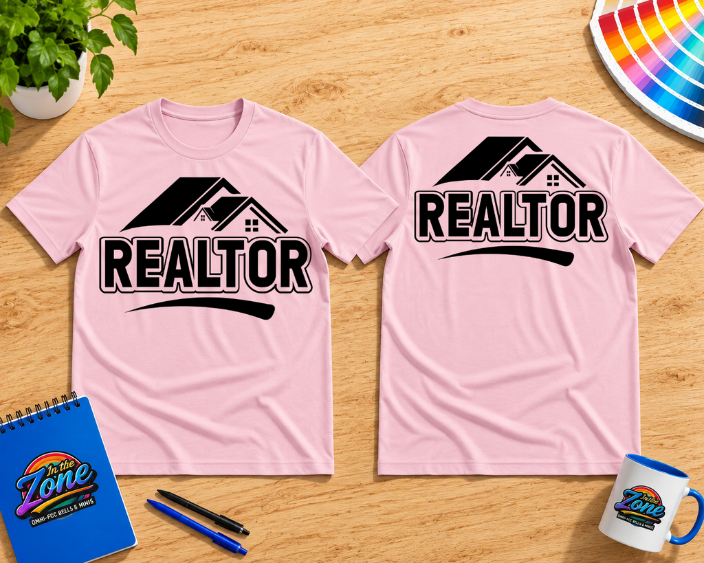 Realtor House Logo T-Shirt | Real Estate Agent Graphic Tee | Realtor Life Shirt