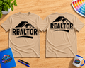 Realtor House Logo T-Shirt | Real Estate Agent Graphic Tee | Realtor Life Shirt