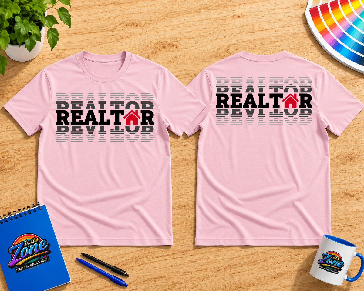 Realtor Reflection T-Shirt | Real Estate Agent Graphic Tee | Realtor Life Shirt