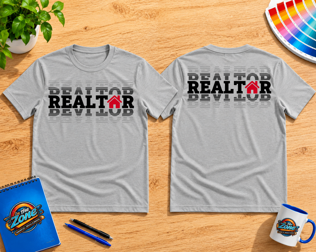 Realtor Reflection T-Shirt | Real Estate Agent Graphic Tee | Realtor Life Shirt