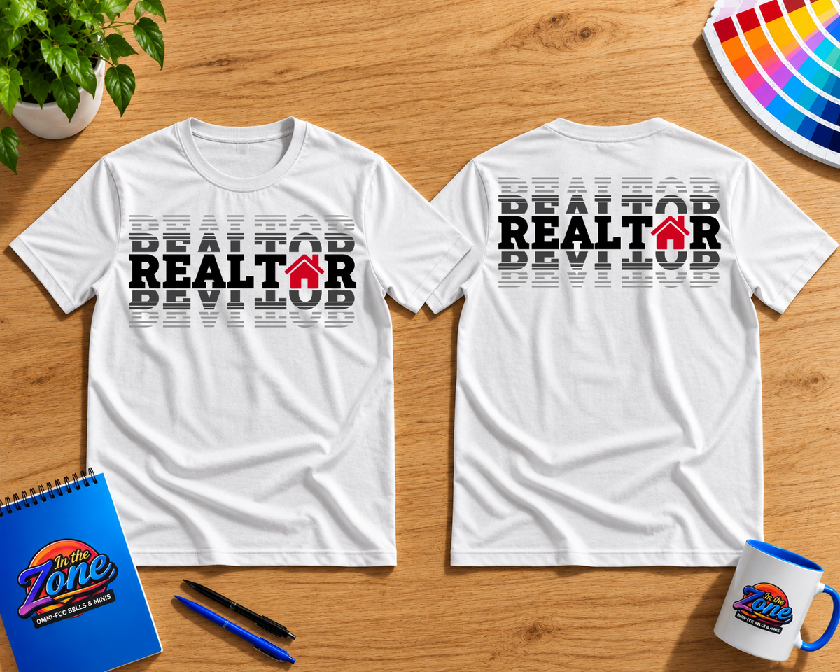 Realtor Reflection T-Shirt | Real Estate Agent Graphic Tee | Realtor Life Shirt