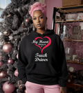 My Heart Belongs to a Truck Driver – Trucker Love Graphic T-Shirt