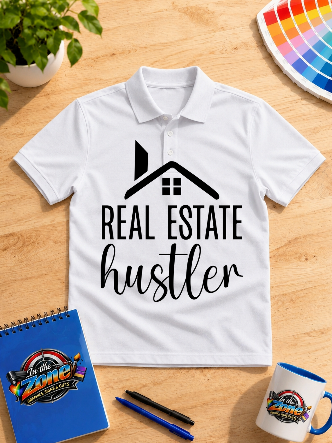 Real Estate Hustler T-Shirt | Realtor Life Graphic Tee | Real Estate Agent Gift Shirt