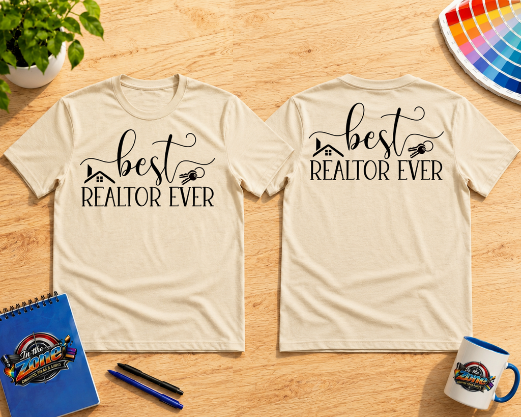 Best Realtor Ever Graphic T-Shirt | Real Estate Agent Shirt