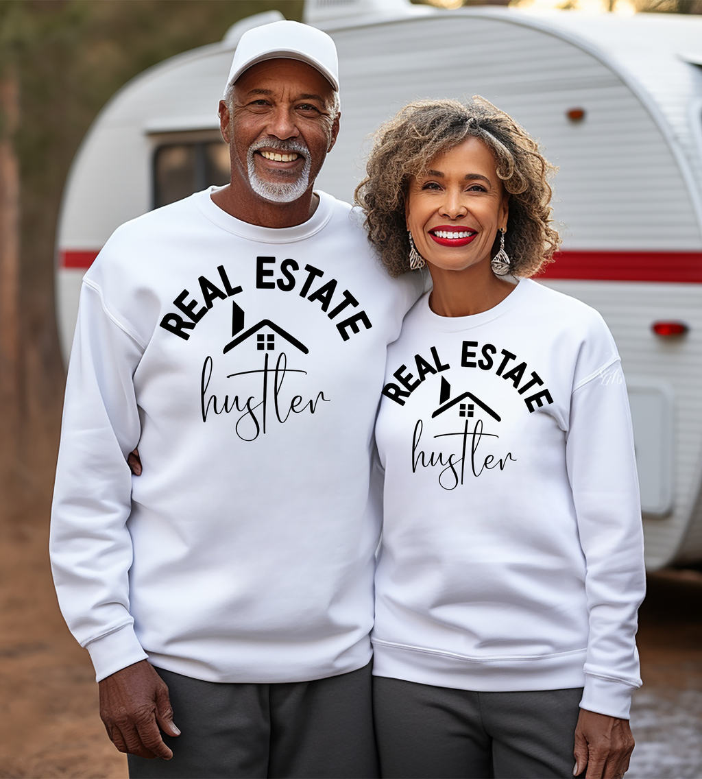 Real Estate Hustler T-Shirt | Realtor Graphic Tee | Real Estate Agent Gift Shirt