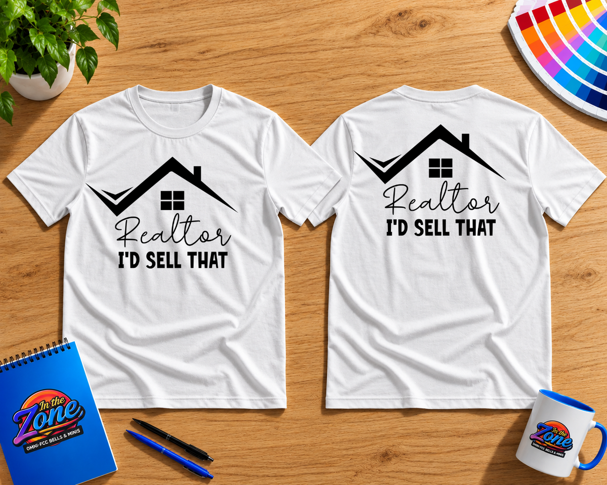 Realtor “I’d Sell That” Graphic T-Shirt – Funny Real Estate Agent Shirt