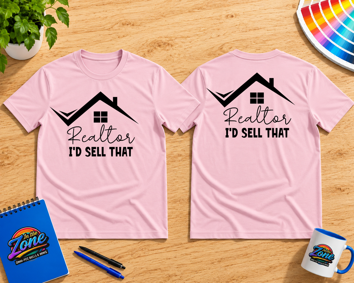 Realtor “I’d Sell That” Graphic T-Shirt – Funny Real Estate Agent Shirt