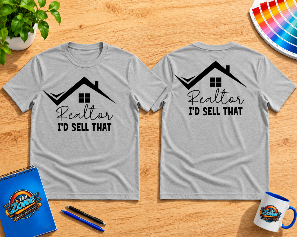 Realtor “I’d Sell That” Graphic T-Shirt – Funny Real Estate Agent Shirt