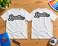 Realtor Retro Script Graphic T-Shirt – Real Estate Agent Shirt