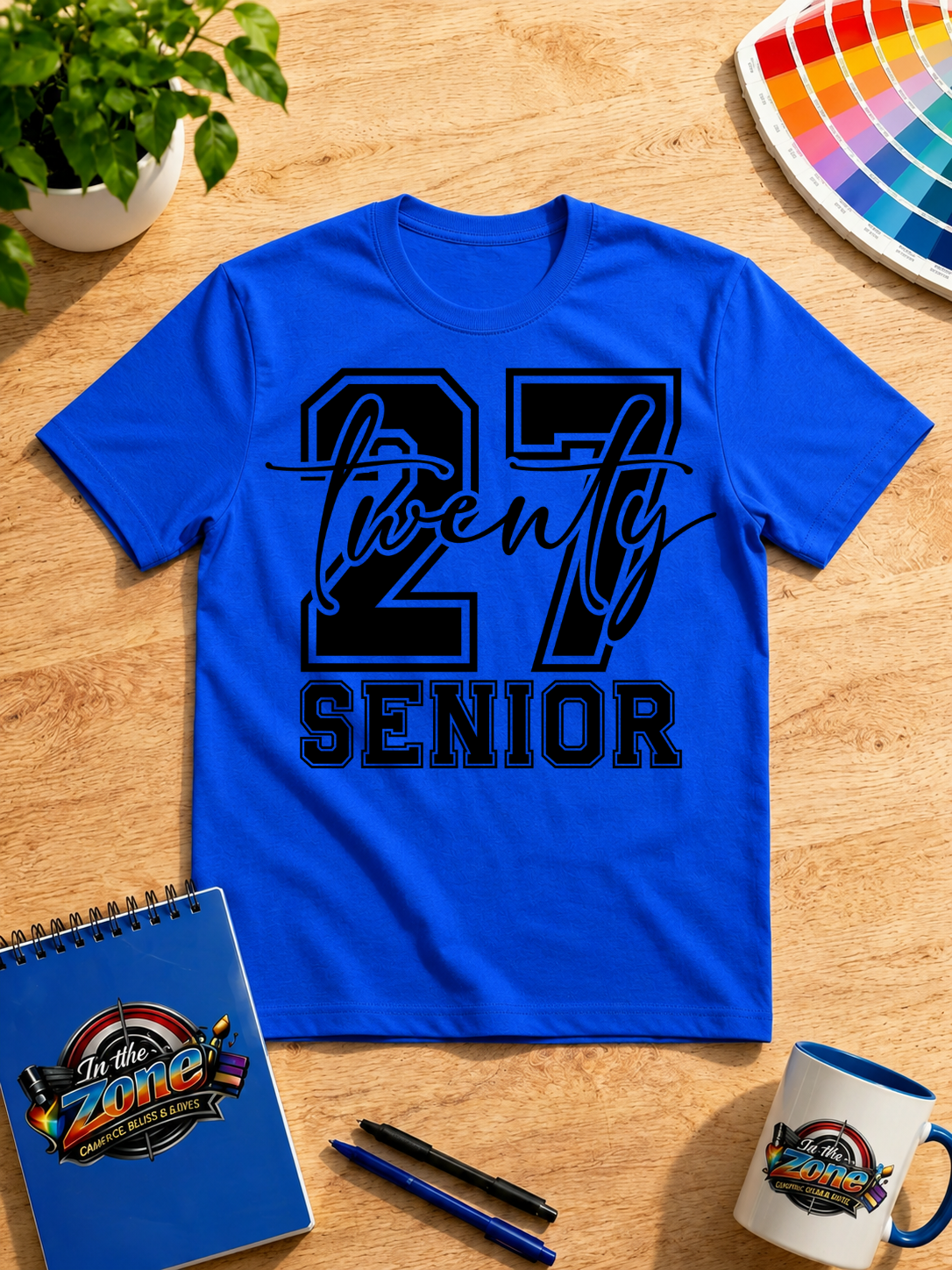 Class of 2027 Senior Graphic T-Shirt | Graduation Year 27 Senior Shirt