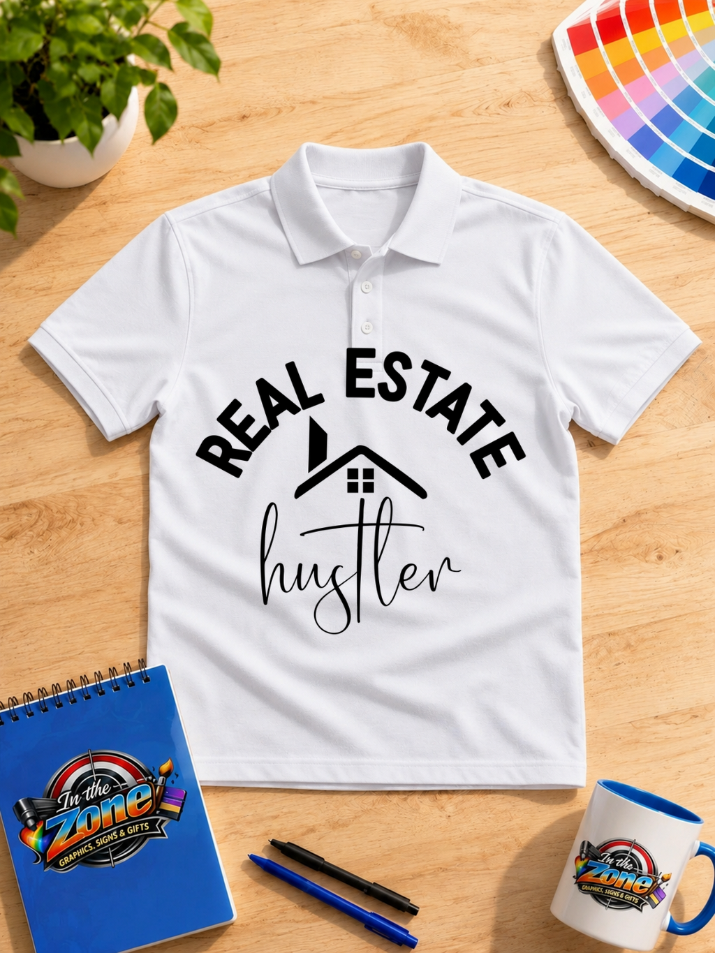 Real Estate Hustler T-Shirt | Realtor Graphic Tee | Real Estate Agent Gift Shirt