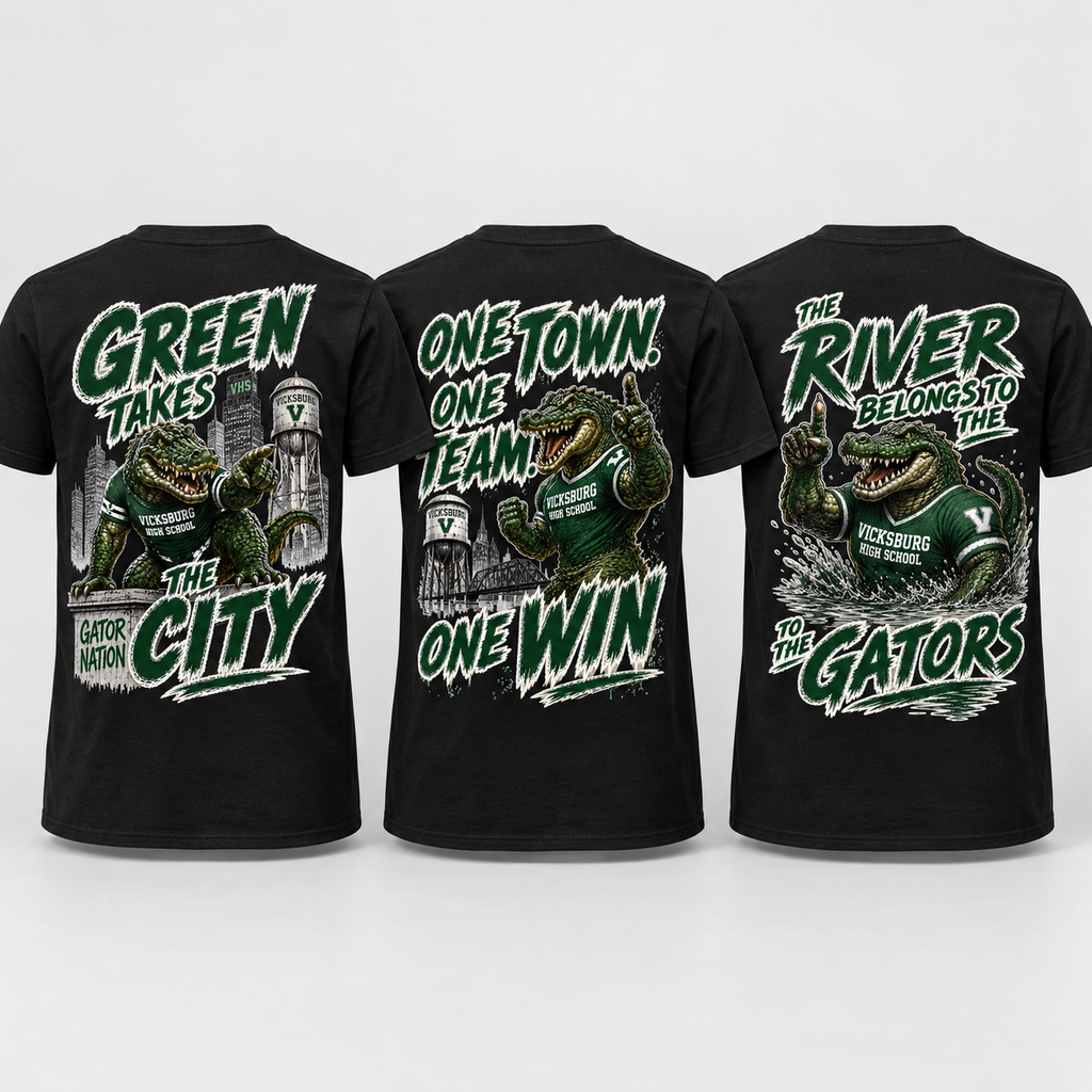 Vicksburg vs. Warren Central Rivalry T-Shirt