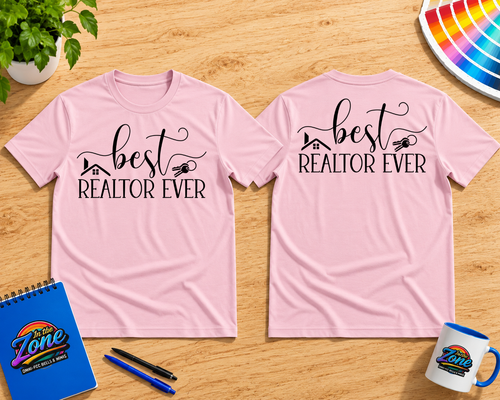 Best Realtor Ever Graphic T-Shirt | Real Estate Agent Shirt