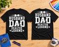 Husband Dad Realtor Legend Graphic T-Shirt | Real Estate Agent Dad Shirt