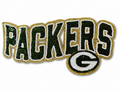 Green Bay Packers Sequin Logo Patch – Green, Gold & White Football Patch