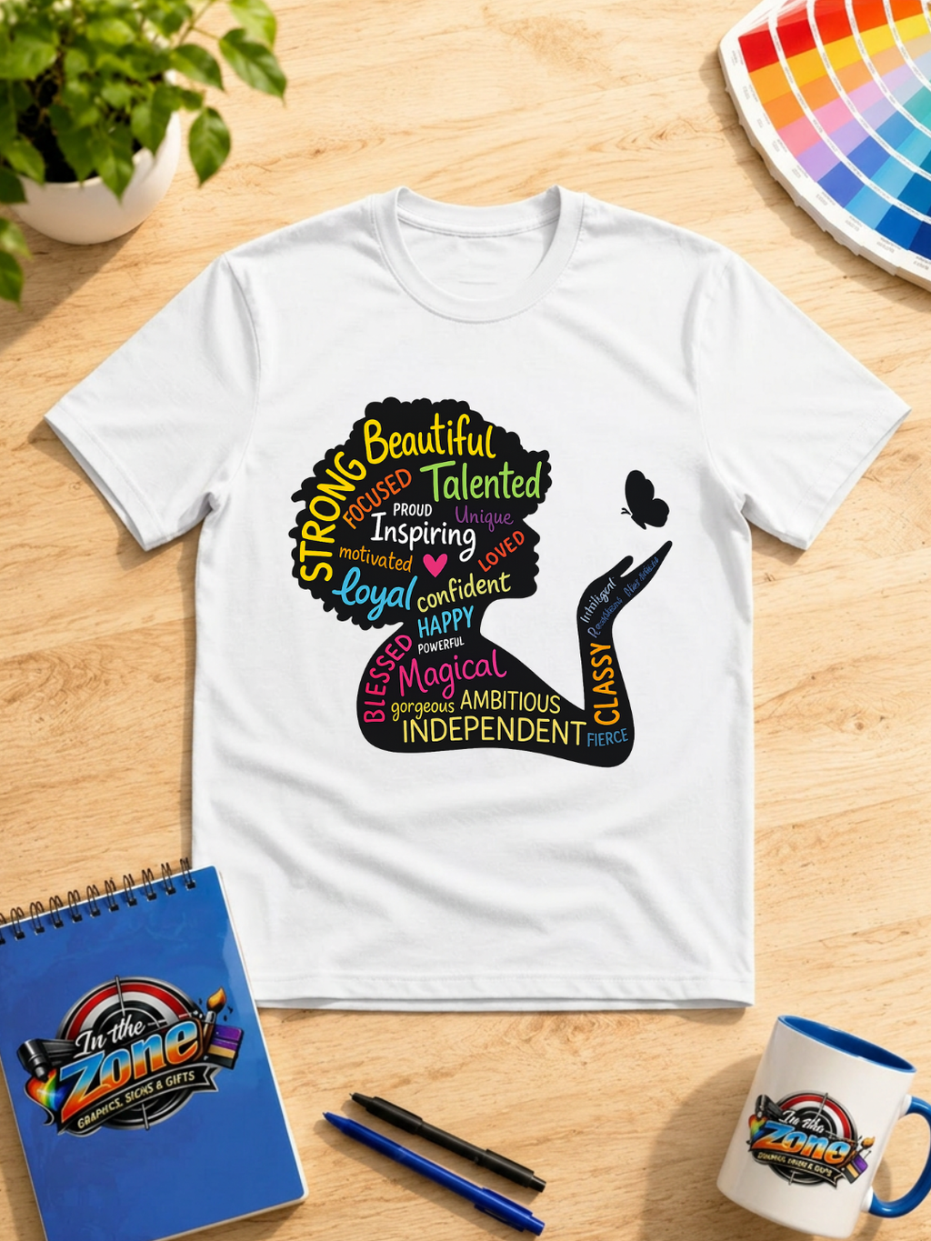 Strong Beautiful Talented Woman Empowerment Graphic T-Shirt