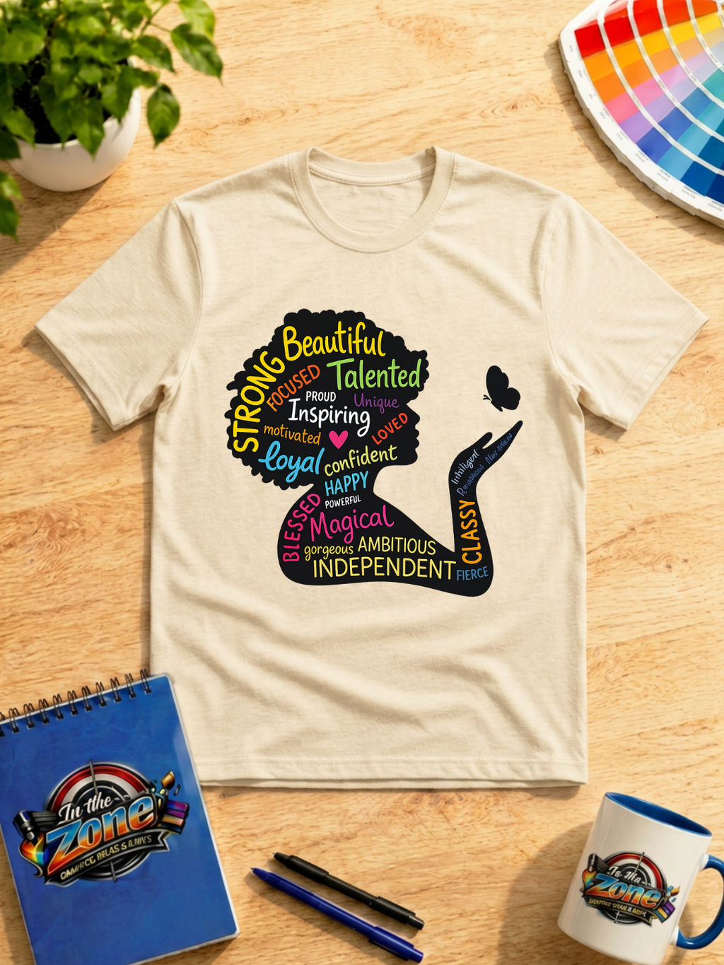 Strong Beautiful Talented Woman Empowerment Graphic T-Shirt