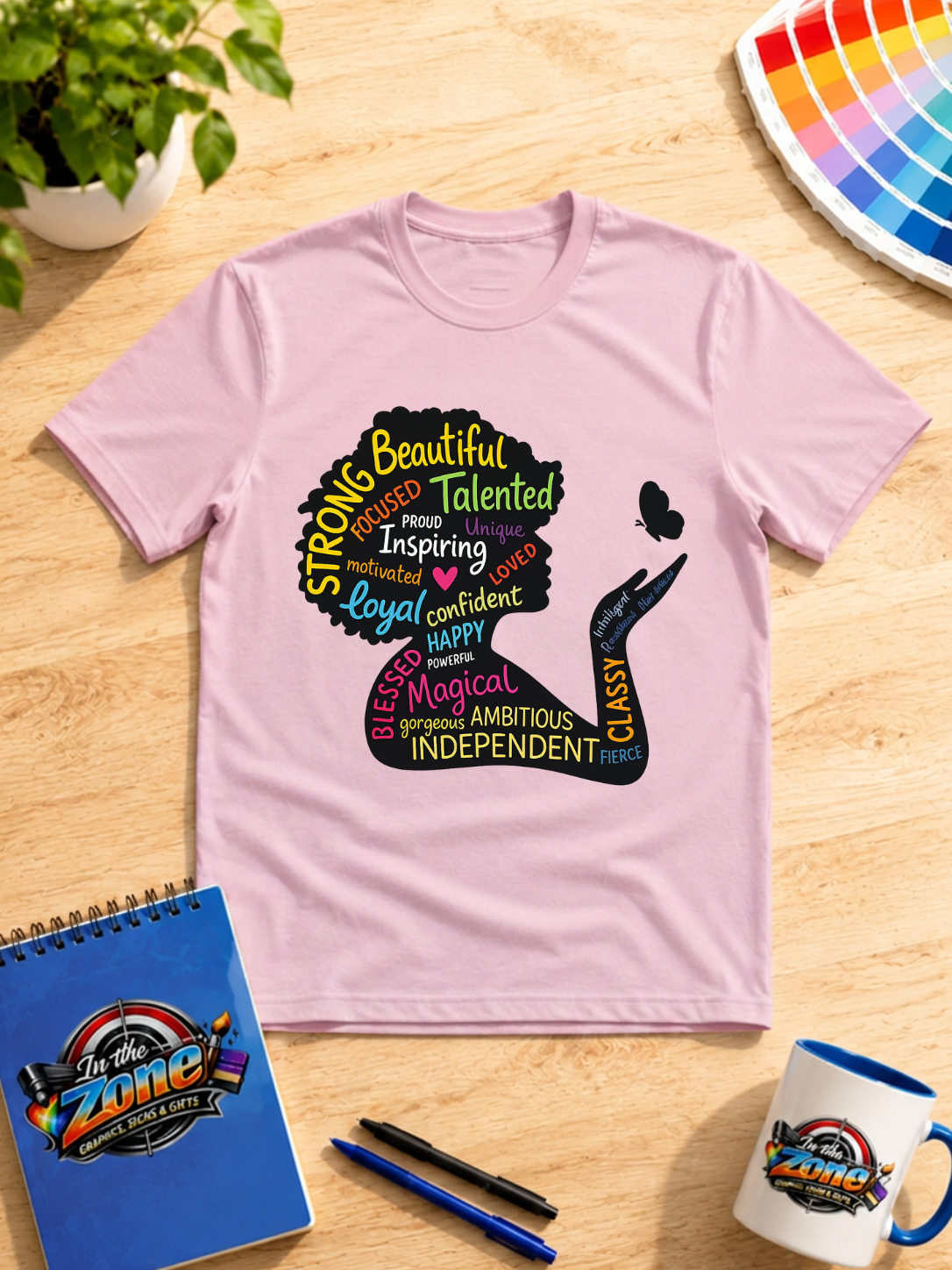Strong Beautiful Talented Woman Empowerment Graphic T-Shirt