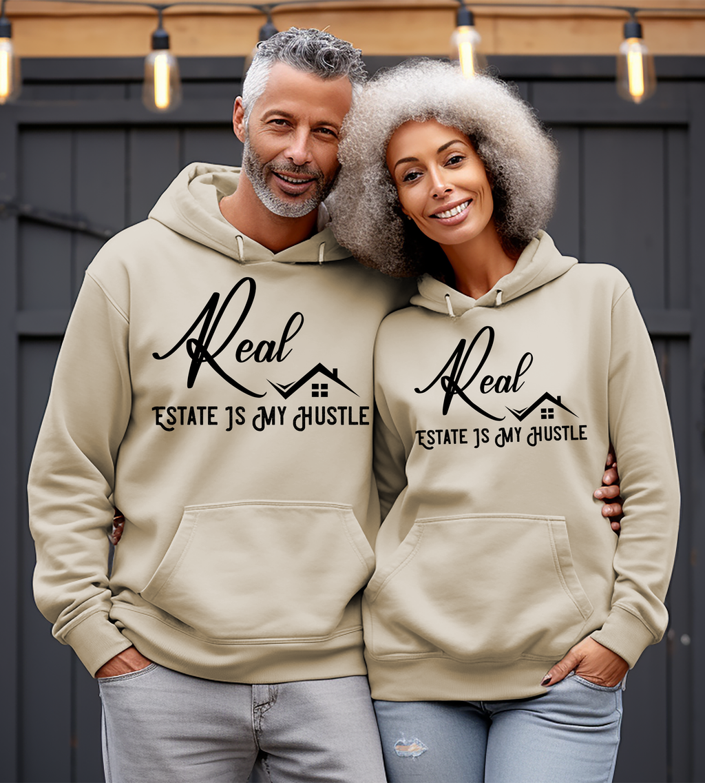 Real Estate Is My Hustle T-Shirt | Realtor Life Graphic Tee | Real Estate Agent Shirt