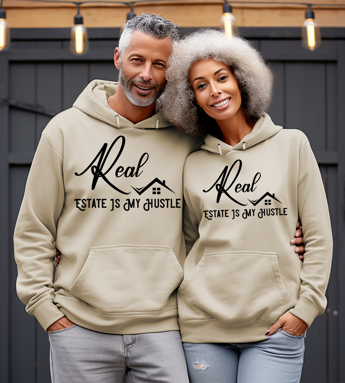 Real Estate Is My Hustle T-Shirt | Realtor Life Graphic Tee | Real Estate Agent Shirt