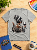 Just Breathe Woman Graphic Shirt – Relax & Unwind Self-Care Tee