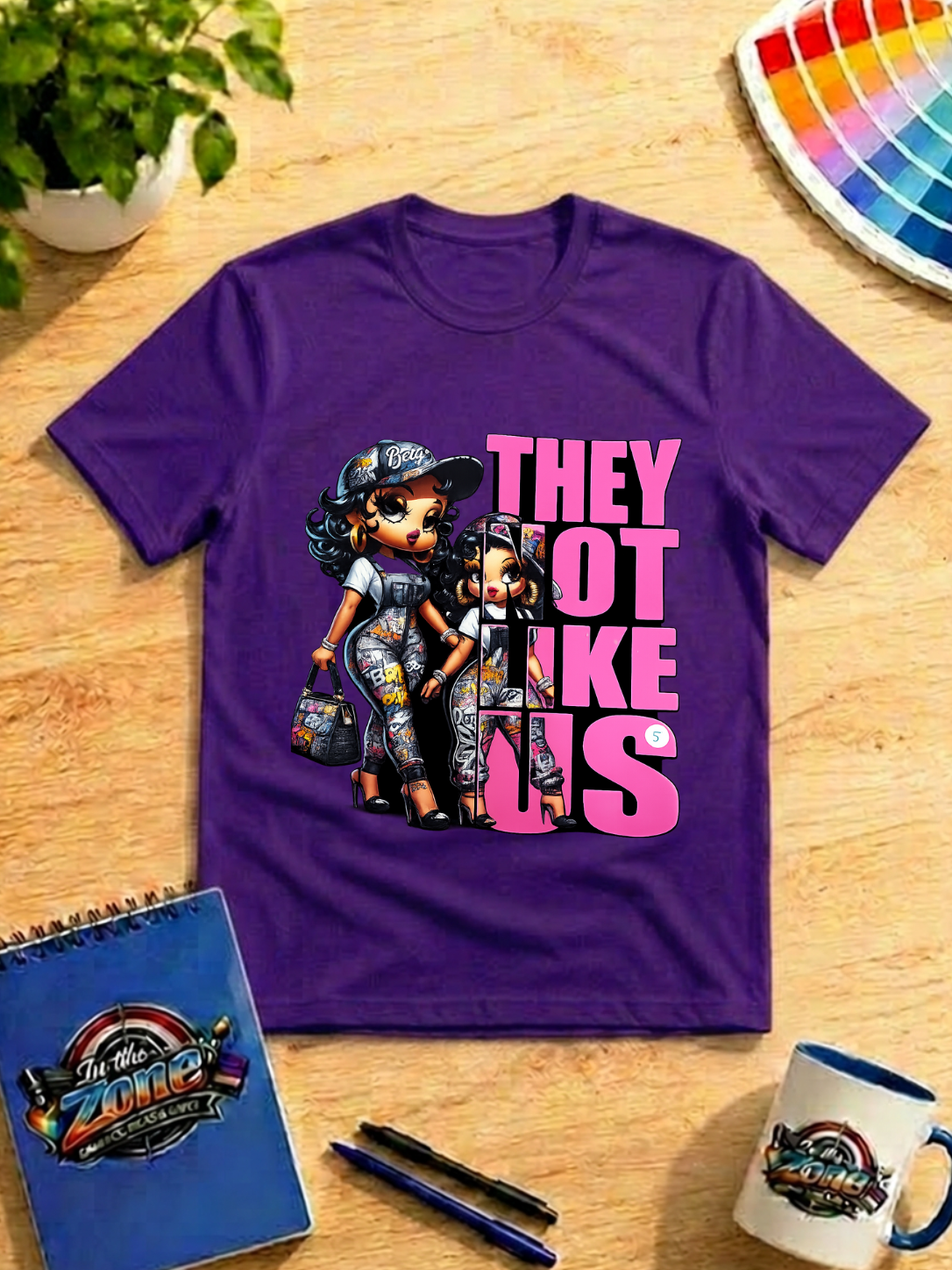 They Not Like Us Besties Graphic T-Shirt