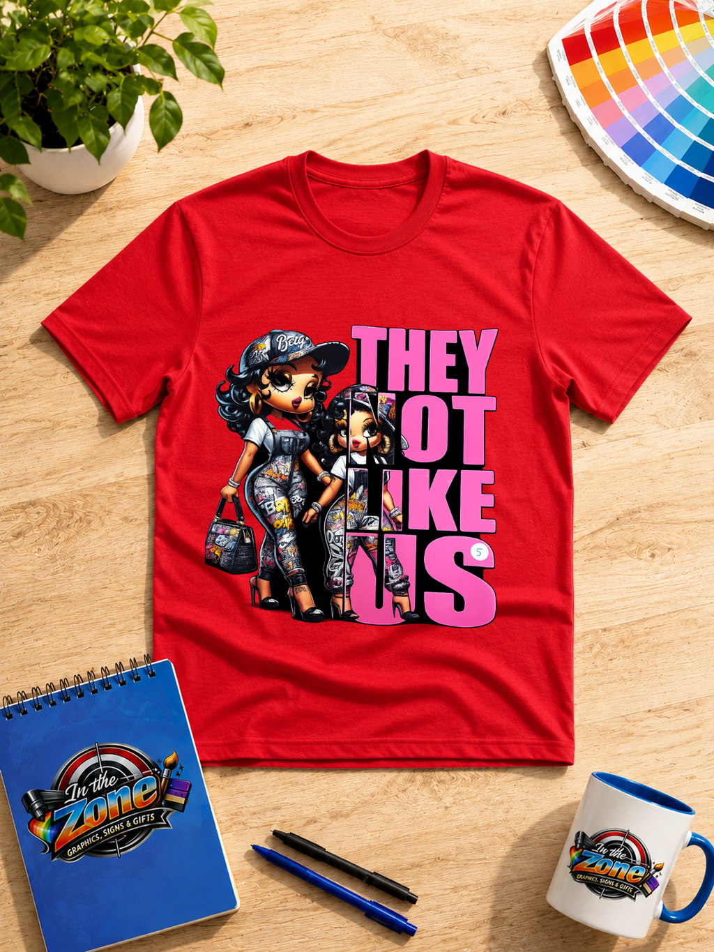 They Not Like Us Besties Graphic T-Shirt