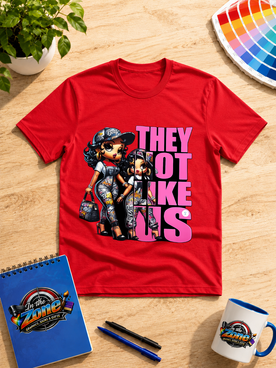 They Not Like Us Besties Graphic T-Shirt