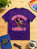 Adjust Your Crown & Handle It Empowerment Graphic T-Shirt