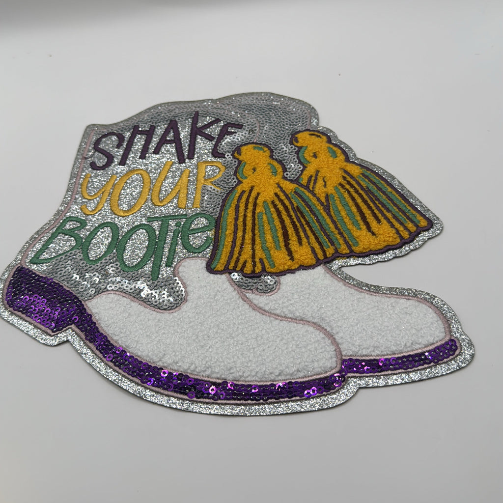 Shake Your Boots Sequin Patch
