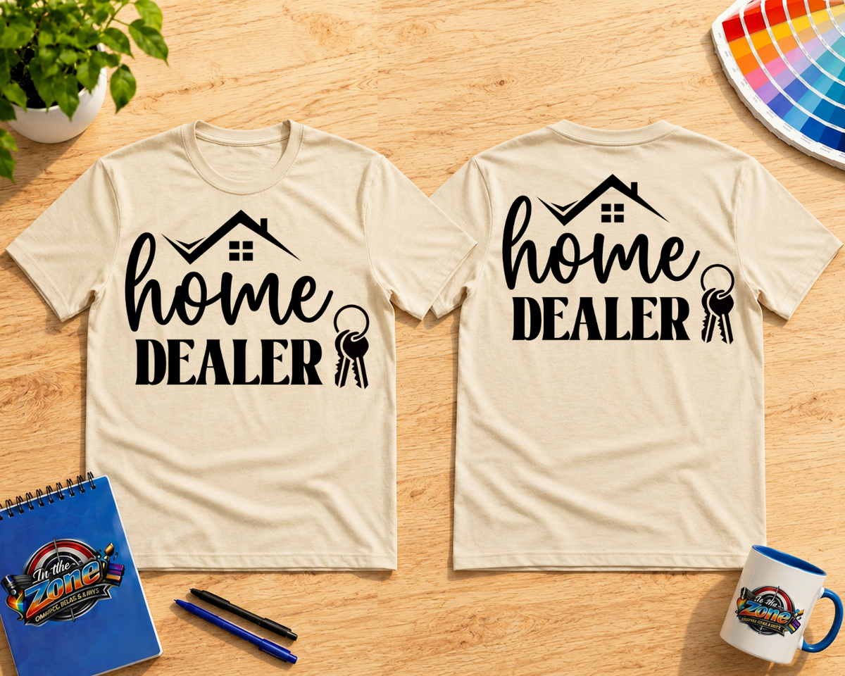 Home Dealer Realtor Shirt | Real Estate Agent Graphic Tee & Gift
