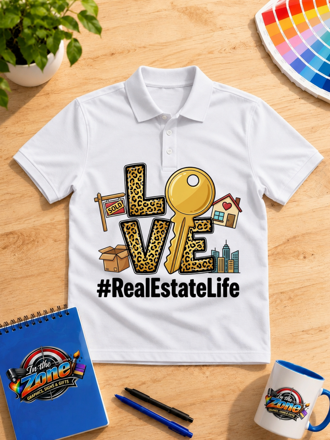 Love Real Estate Life T-Shirt | Realtor Graphic Tee | Real Estate Agent Gift Shirt