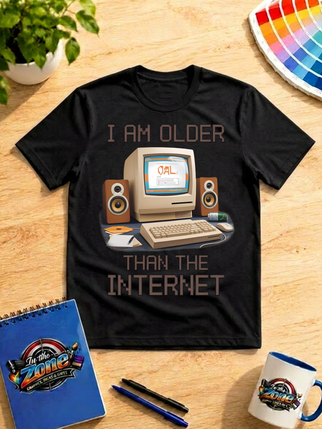 I Am Older Than the Internet Shirt – Retro Computer Funny Graphic Tee