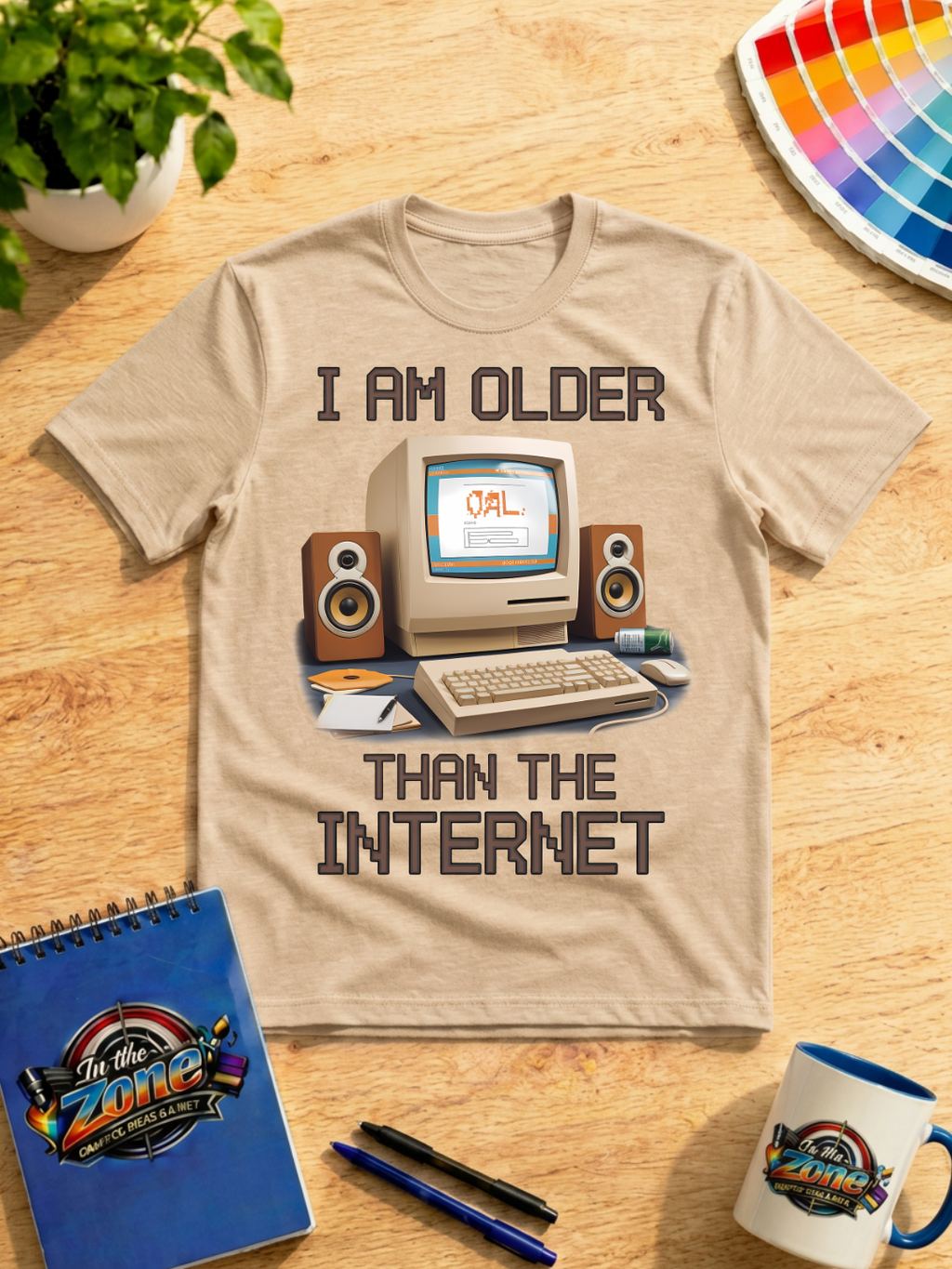 I Am Older Than the Internet Shirt – Retro Computer Funny Graphic Tee